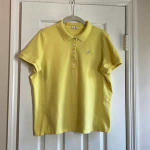 Womens’s Yellow Polo